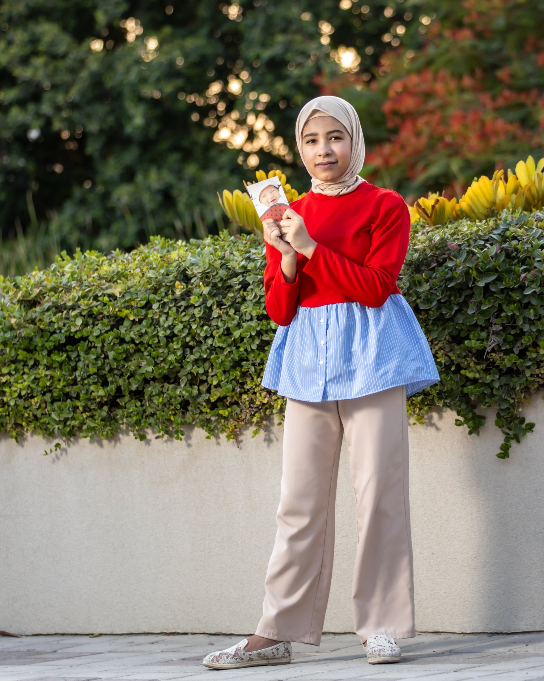 Garden Pose Portrait by Ali Al Zain